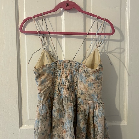 En Saison Tosca Organza Midi Floral Dress - Picture 4 of 4